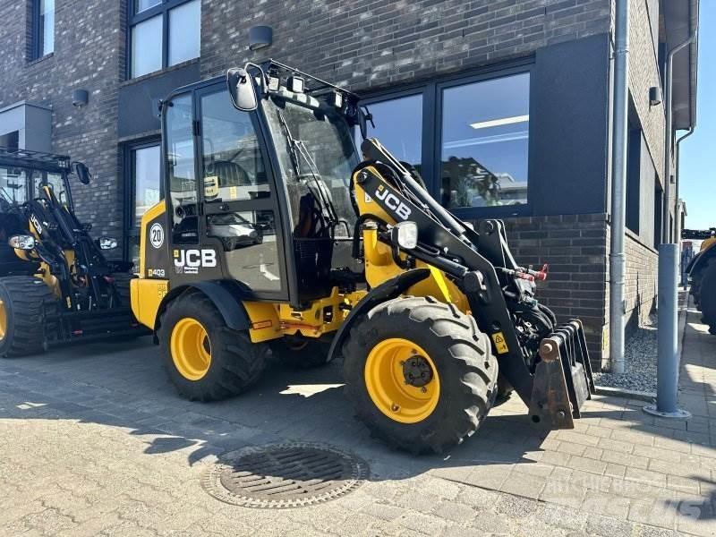 JCB 403 AGRI Homlokrakodók és kotrók