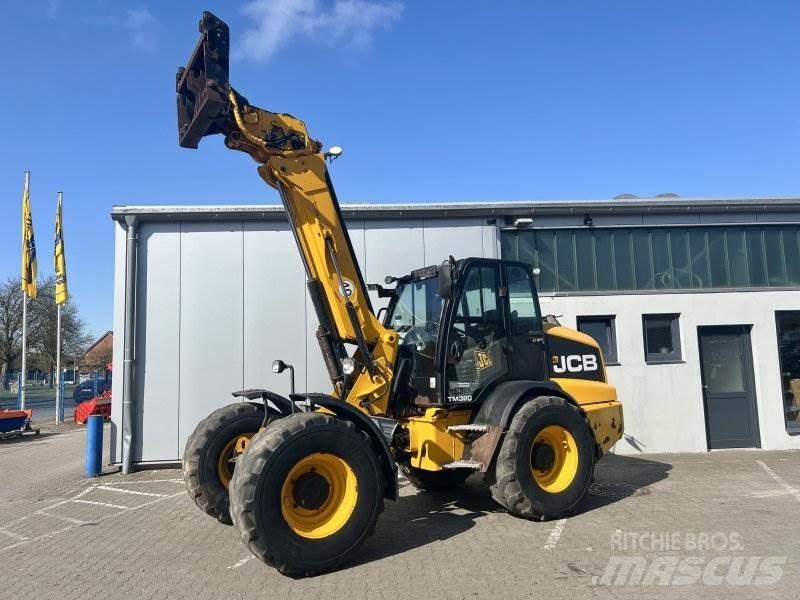 JCB TM 320 S Gumikerekes homlokrakodók