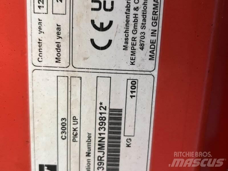 Kemper PU 639 széna- és takarmánygép tartozékok