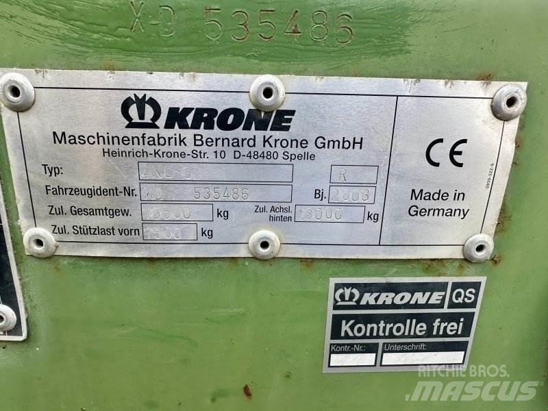 Krone 4 XL / GD Önrakodó pótkocsik