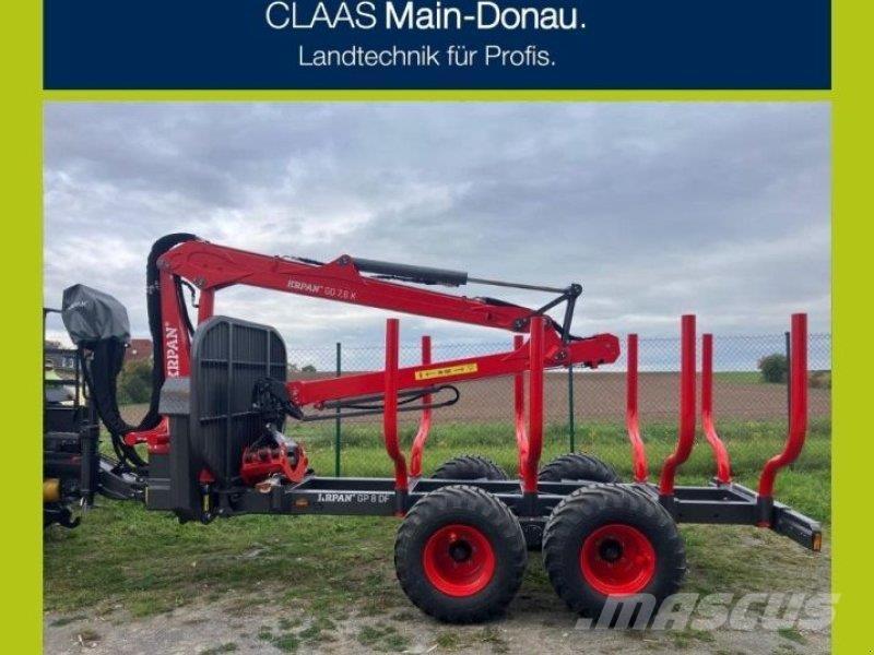 Krpan GP 8 DF Döntő-rakásolók