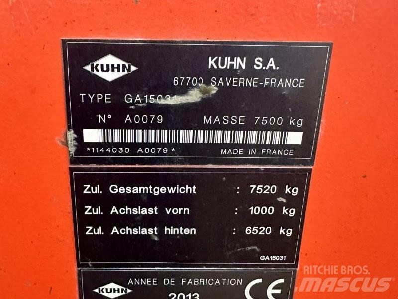 Kuhn GA 15031 Rendforgatók