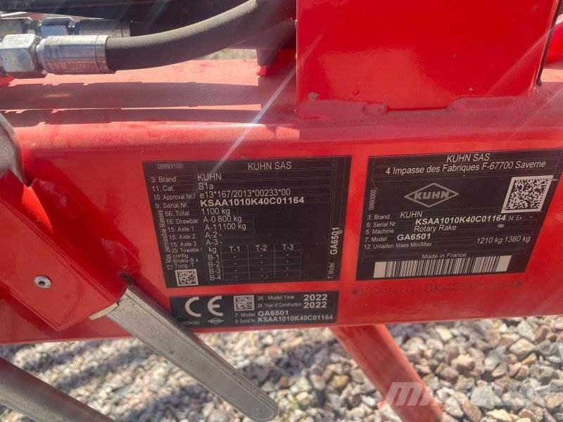 Kuhn GA 6501 Rendforgatók