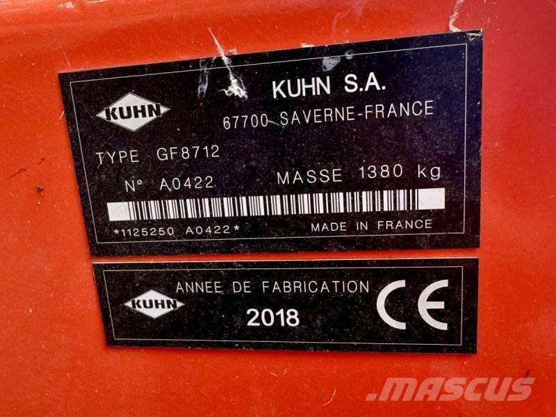 Kuhn GF 8712 Rendkészítő