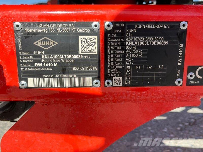 Kuhn RW 1410M Göngyölő gépek