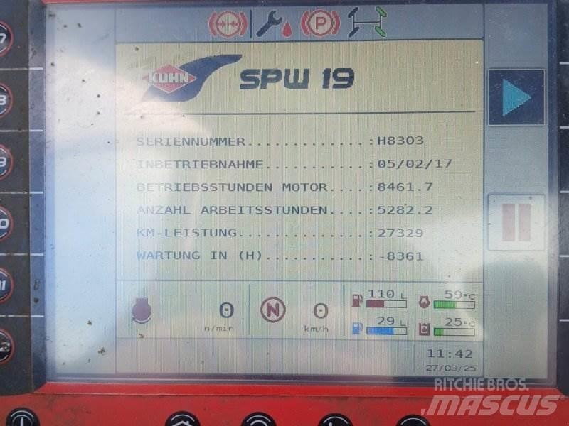 Kuhn SPW 19 Takarmánykeverők