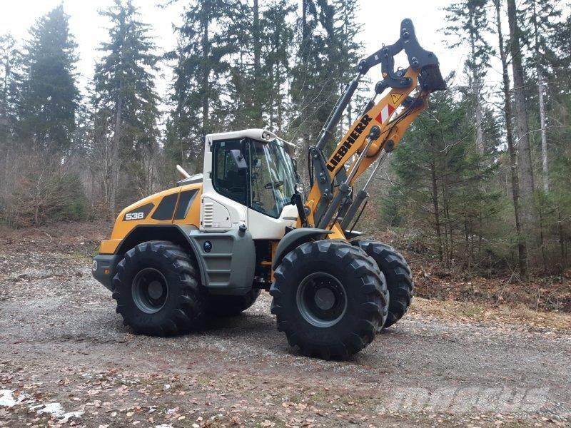 Liebherr 526 Gumikerekes homlokrakodók