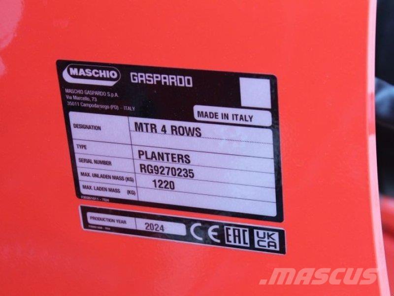 Maschio MTR 4 Egyéb vetőgépek és tartozékok
