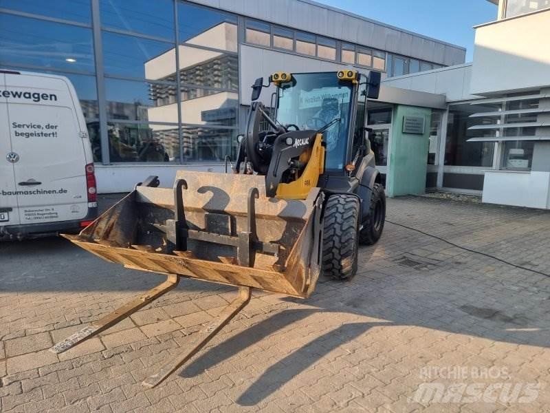 Mecalac AS 850 Gumikerekes homlokrakodók