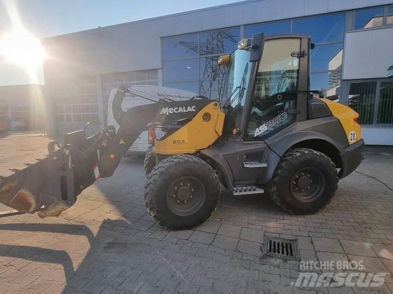 Mecalac AS 850 Gumikerekes homlokrakodók