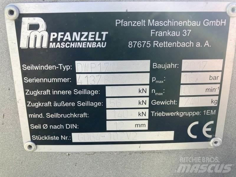Pfanzelt P170 Csörlők