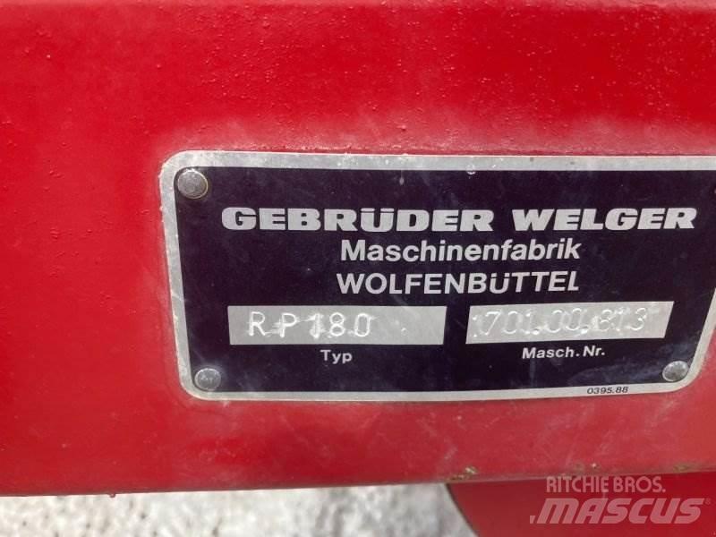 Welger RP 180 Körbálázók