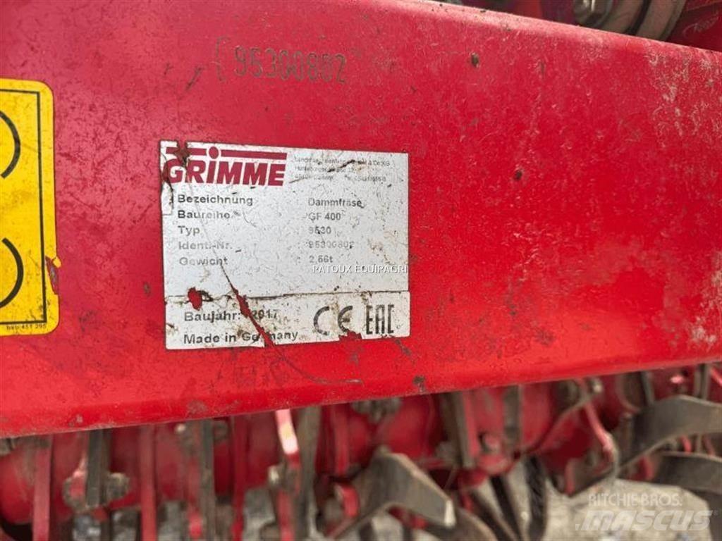 Grimme GF400 Kardánhajtású ekék és Forgó-boronák