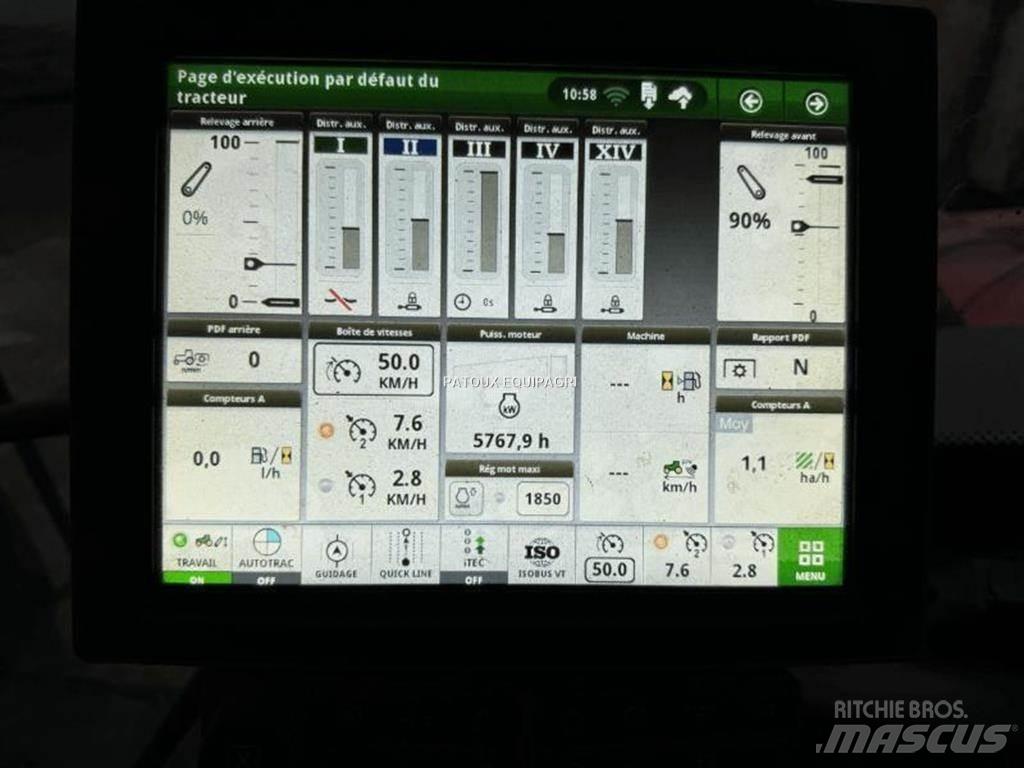 John Deere 6155R Traktorok
