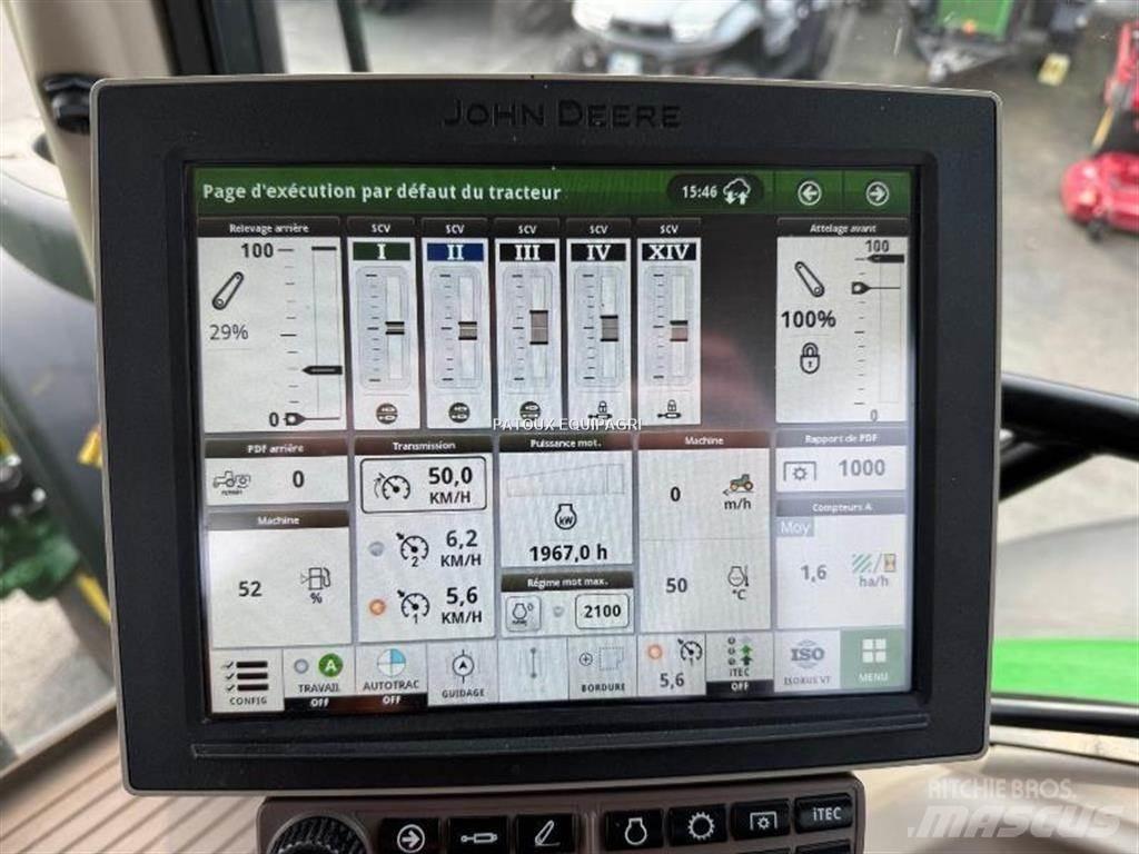 John Deere 6195R Traktorok
