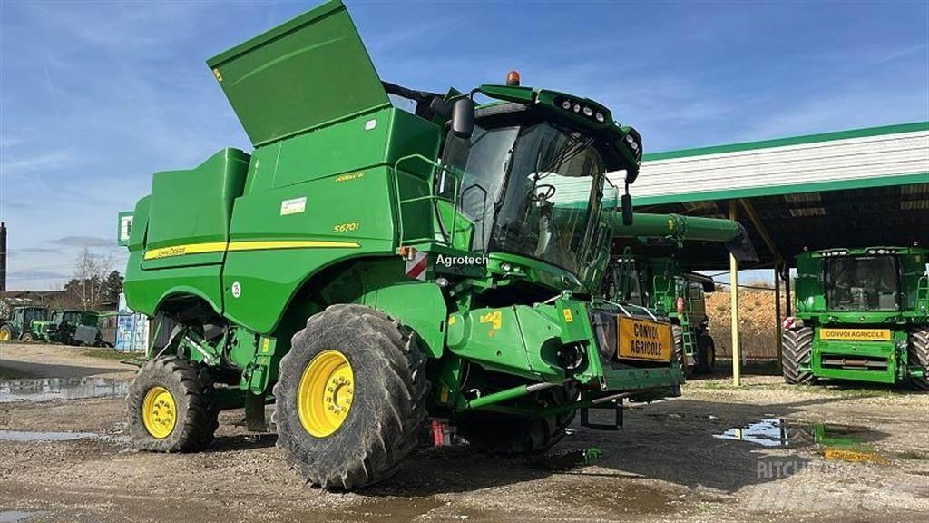 John Deere S670 Kombájnok