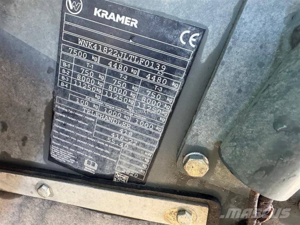 Kramer KT276 Teleszkópos mezőgazdasági rakodók