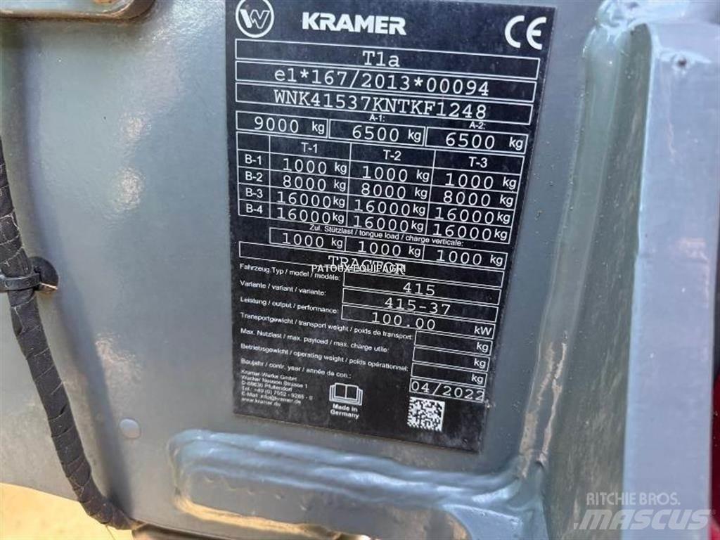Kramer KT407 Teleszkópos mezőgazdasági rakodók
