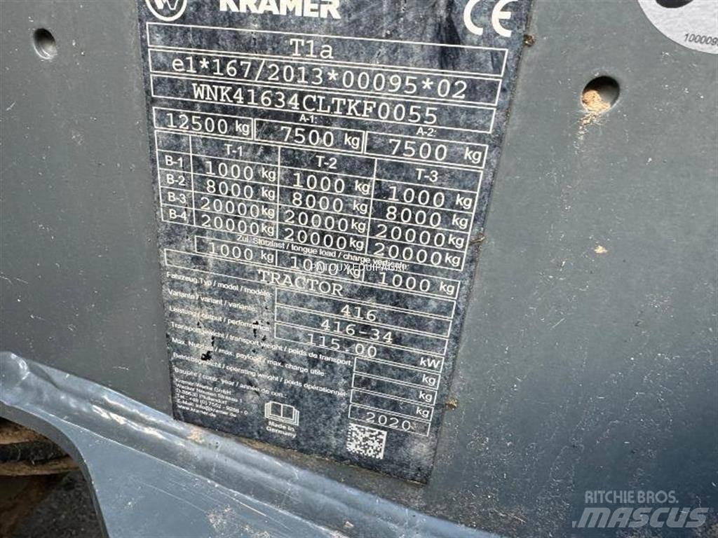 Kramer KT557 Teleszkópos mezőgazdasági rakodók