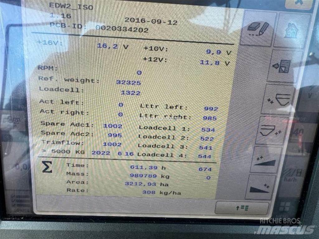 Vicon ROEDW GEO Műtrágyaszórók