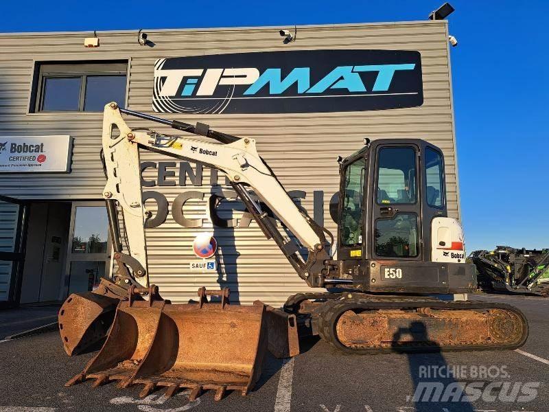 Bobcat E50 Mini kotrók < 7t