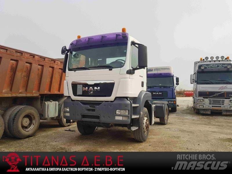 MAN 09 TGS 18.400 4X4 Nyergesvontatók