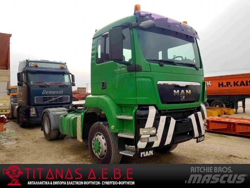 MAN 09 TGS 18.480 4X4 Nyergesvontatók