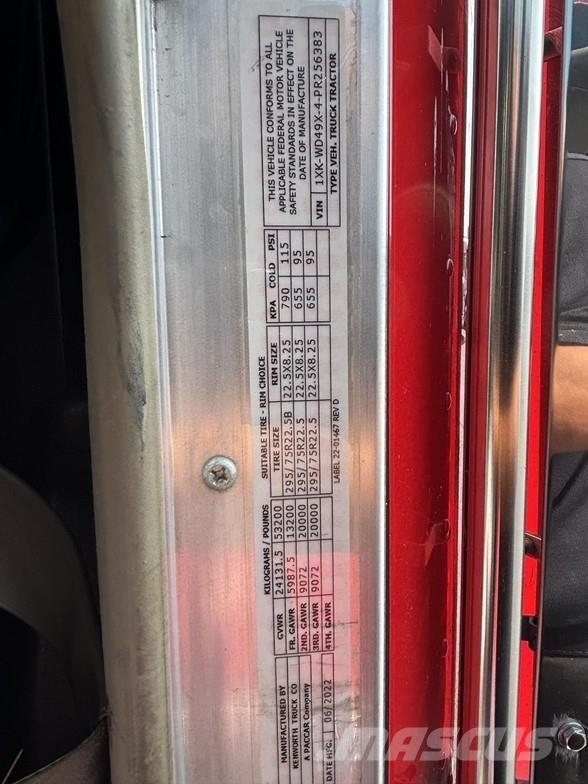 Kenworth W900 Nyergesvontatók