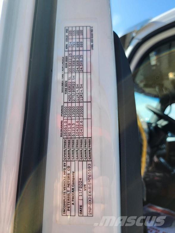 Peterbilt 548 Billenő teherautók