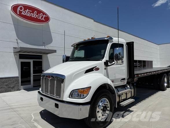 Peterbilt 548 Platós / Ponyvás teherautók