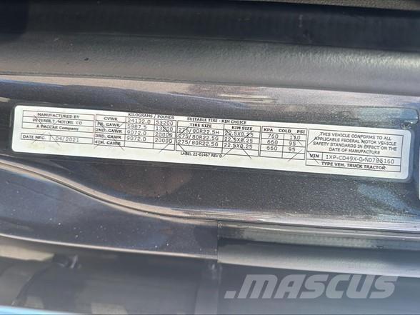 Peterbilt 567 Nyergesvontatók