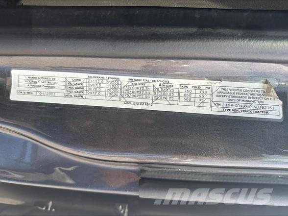 Peterbilt 567 Nyergesvontatók