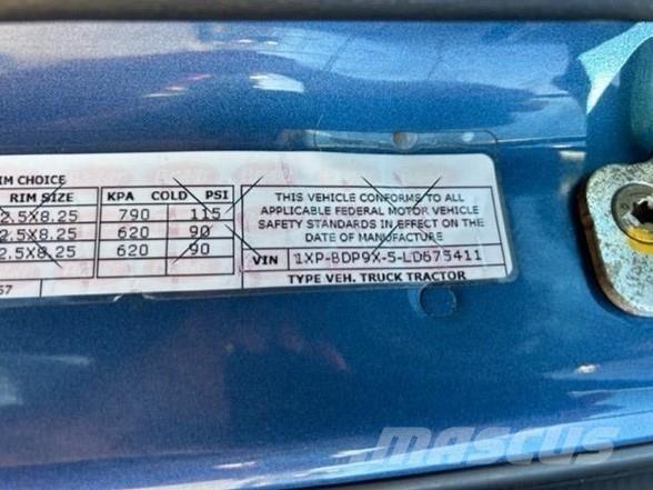 Peterbilt 579 Nyergesvontatók
