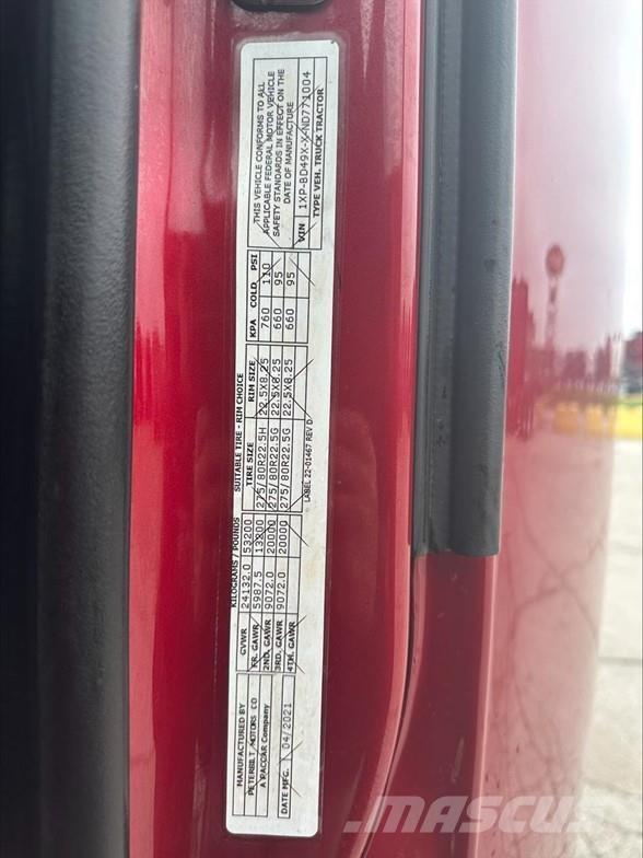 Peterbilt 579 Nyergesvontatók