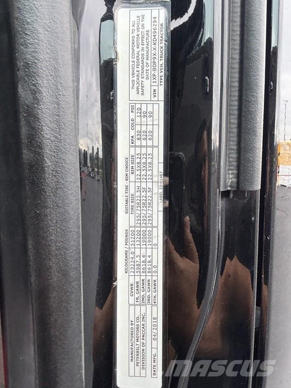 Peterbilt 579 Nyergesvontatók