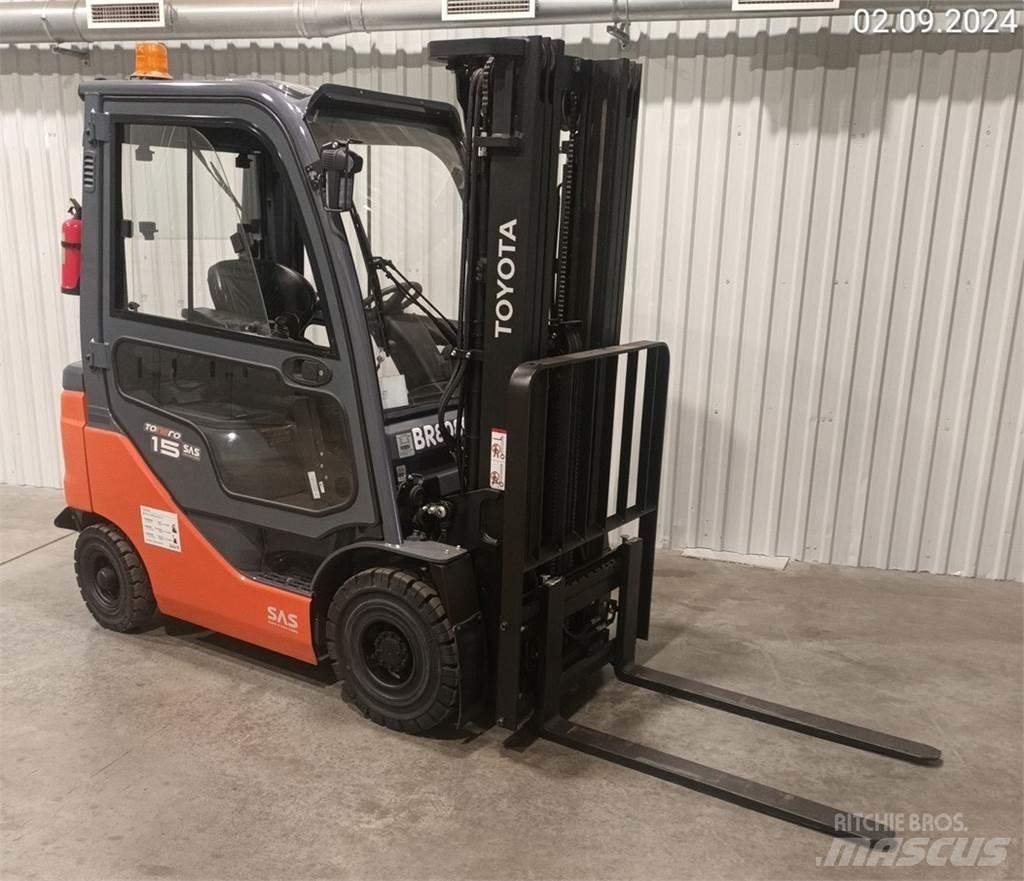 Toyota 42-8FDF15 Dízel targoncák