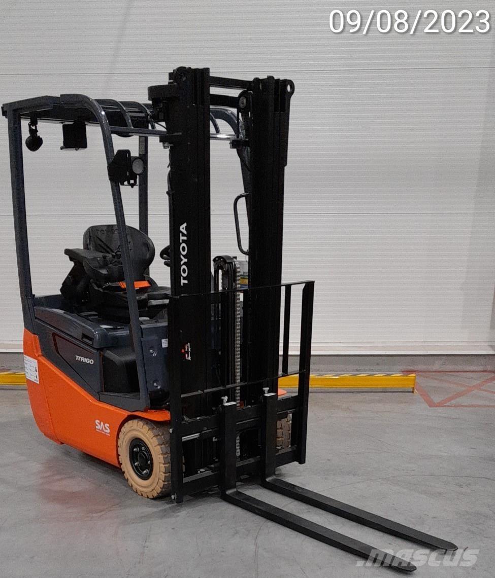 Toyota 8FBES13T Elektromos targoncák