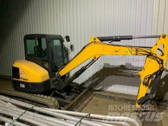 Bobcat E50 Mini kotrók < 7t