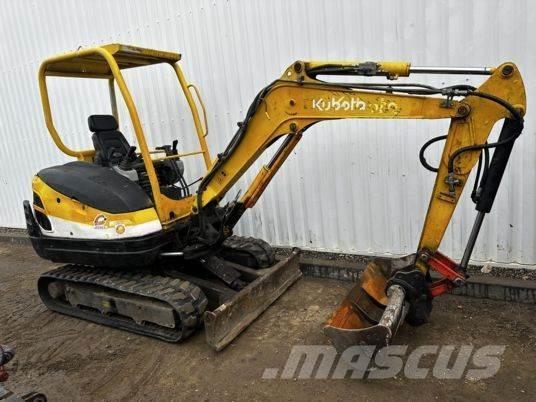 Kubota KX61-3 Canopy Mini kotrók < 7t