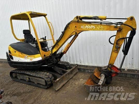 Kubota KX61-3 Canopy Mini kotrók < 7t