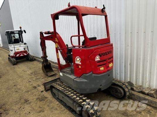 Volvo ECR25D Canopy Mini kotrók < 7t