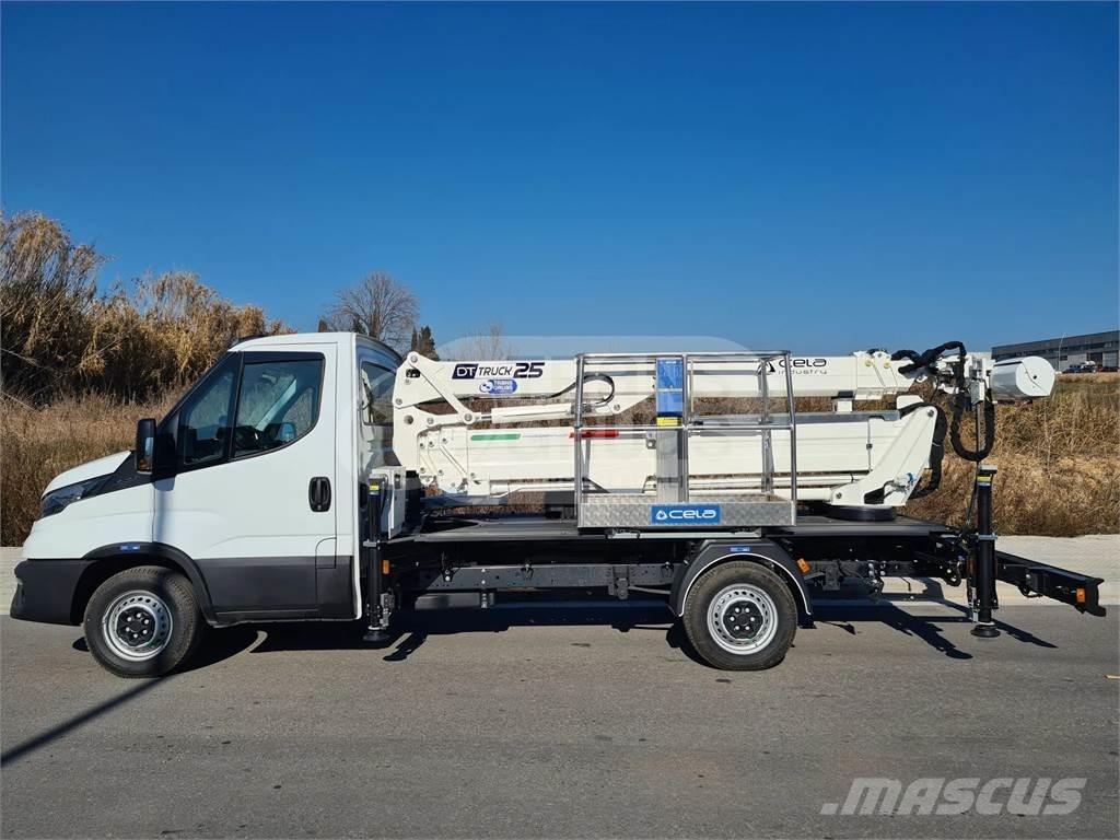 Cela DT Truck 25 Teherautóra szerelt emelők és állványok