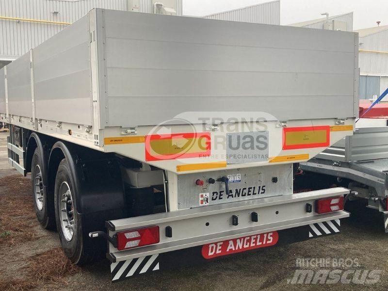 De Angelis 2S370 Platós / Ponyvás félpótkocsik
