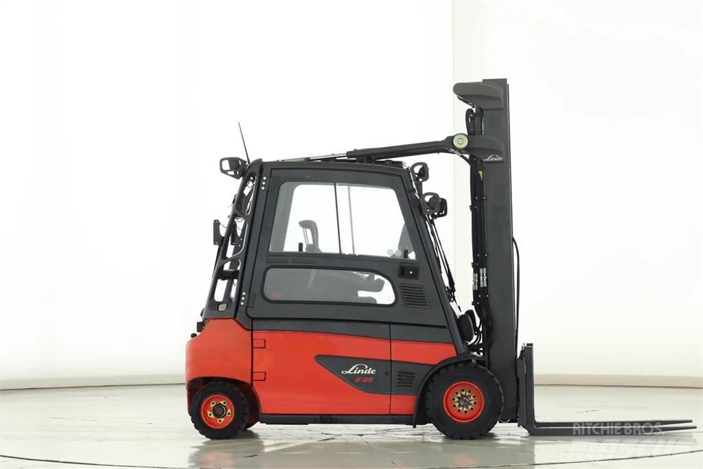 Linde E35L-01 Elektromos targoncák
