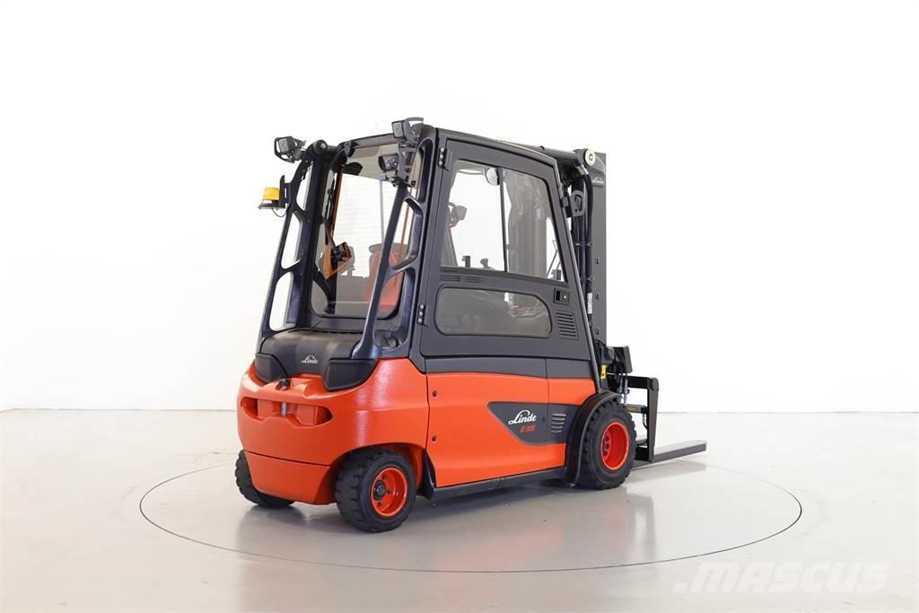 Linde E35L-01 Elektromos targoncák