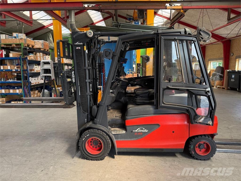 Linde E35L-01 Elektromos targoncák