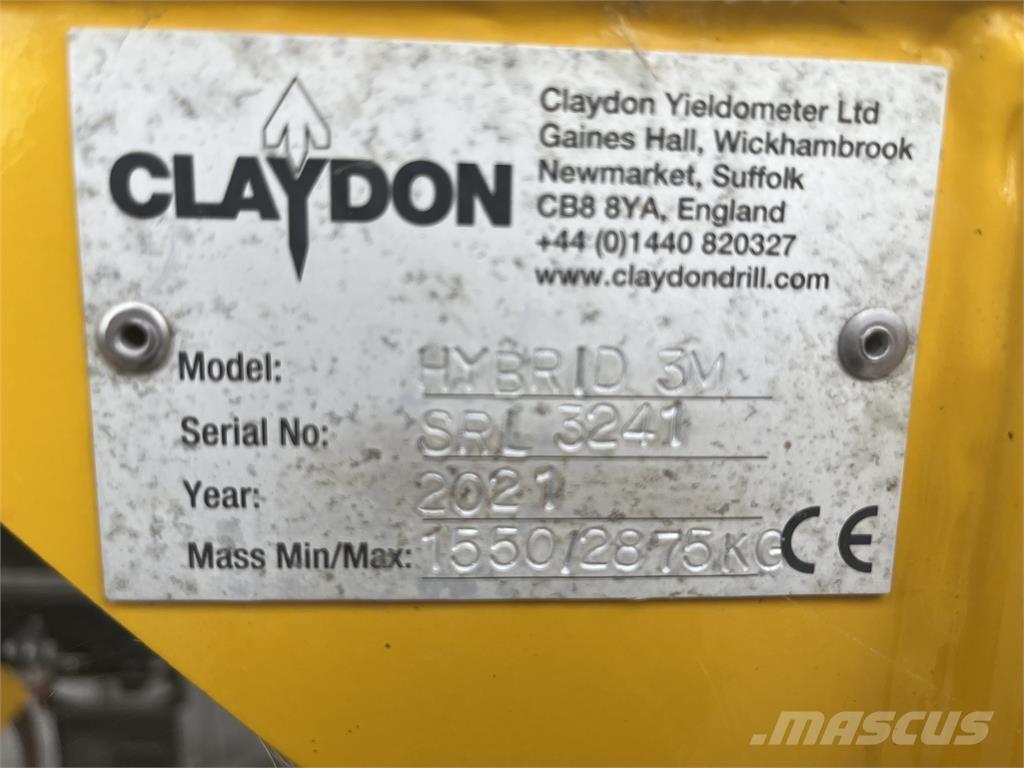 Claydon 3M HYBRID Egyéb mezőgazdasági gépek