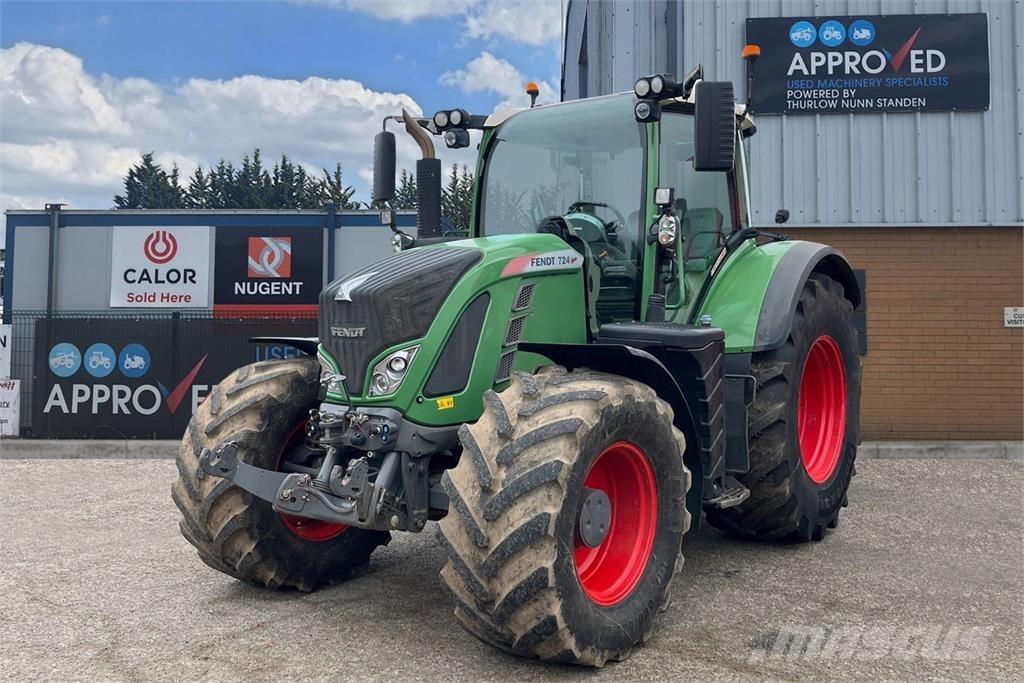 Fendt 724 Traktorok