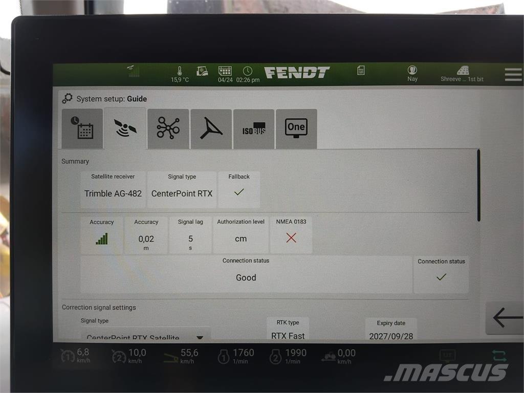 Fendt 724 Traktorok