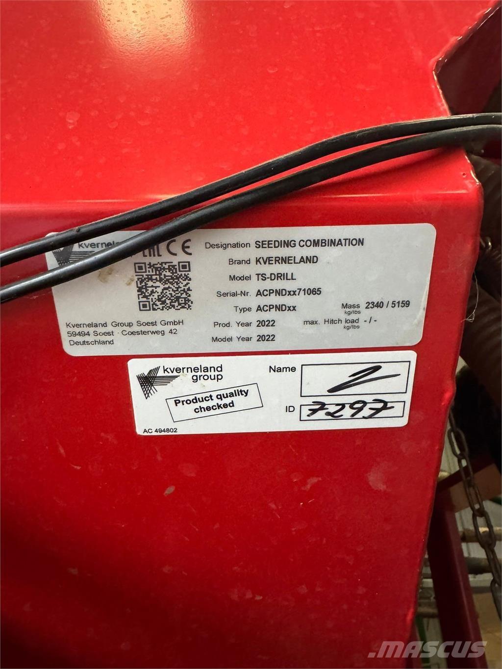 Kverneland 4.8M Egyéb mezőgazdasági gépek